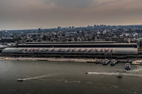 Amsterdam achtergrond afbeelding