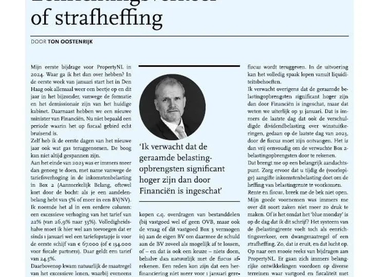 Eenrichtingsverkeer of strafheffing