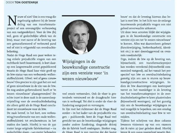 Eindelijk duidelijkheid